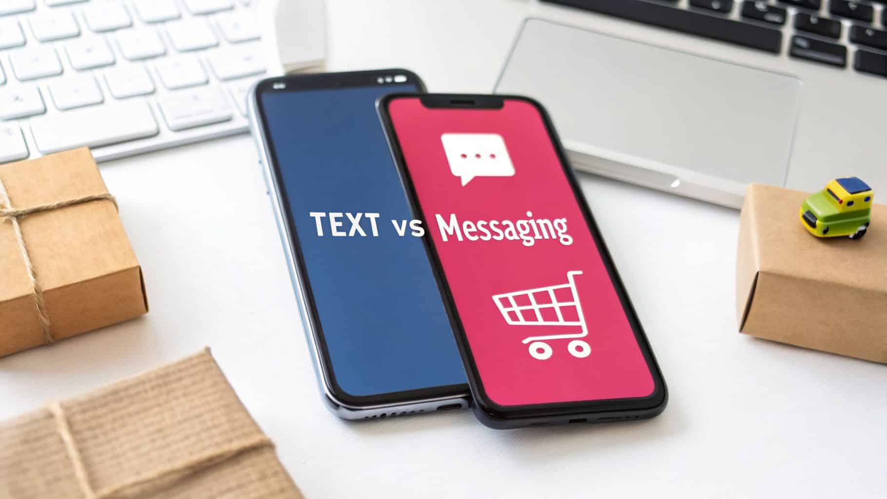 How to Use Texting vs. Messaging to Boost Your E-Commerce Sales - CartBoss