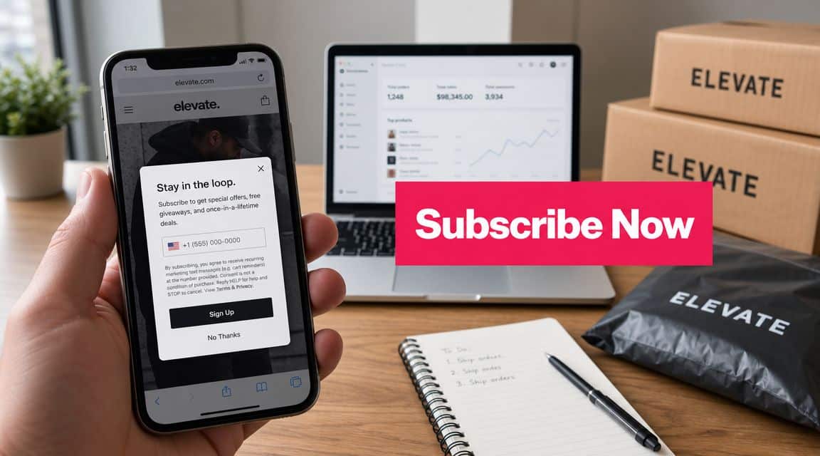 Subscribe Text Message Guide for E-Commerce Growth - CartBoss