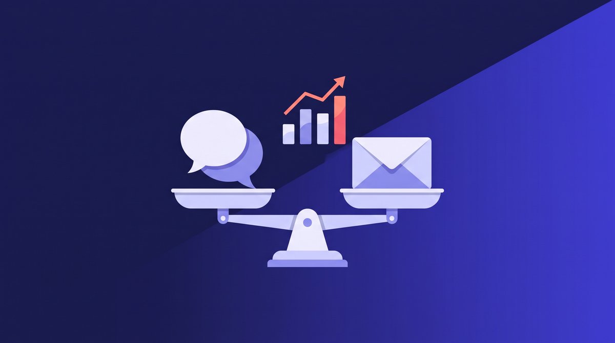 SMS vs email marketing ROI compared